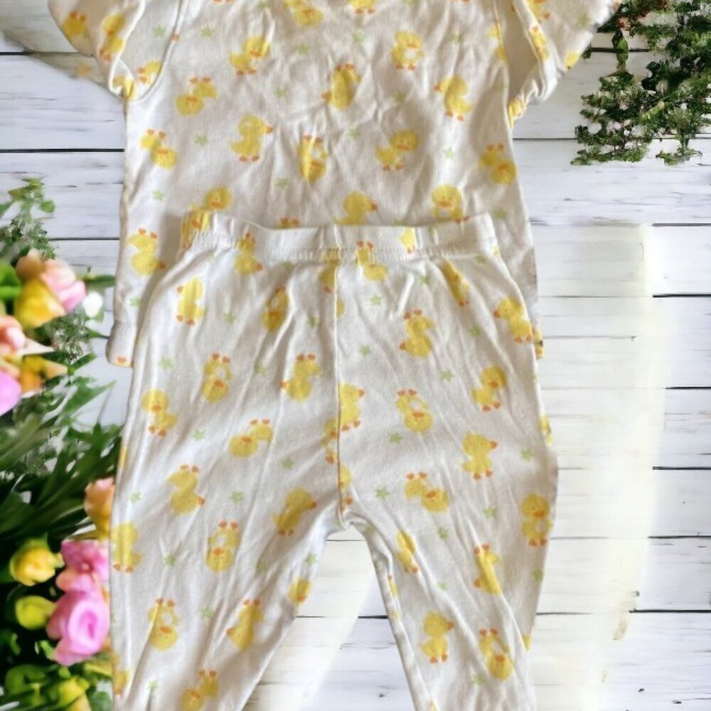 2pc Carter’s Cotton Appliqué Duck Outfit - Picture 8 of 8